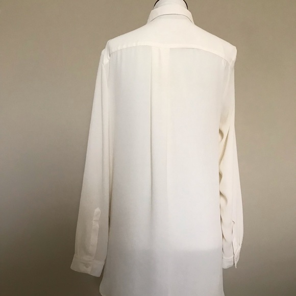 Zara Basic button down with front tie detail - Picture 4 of 7